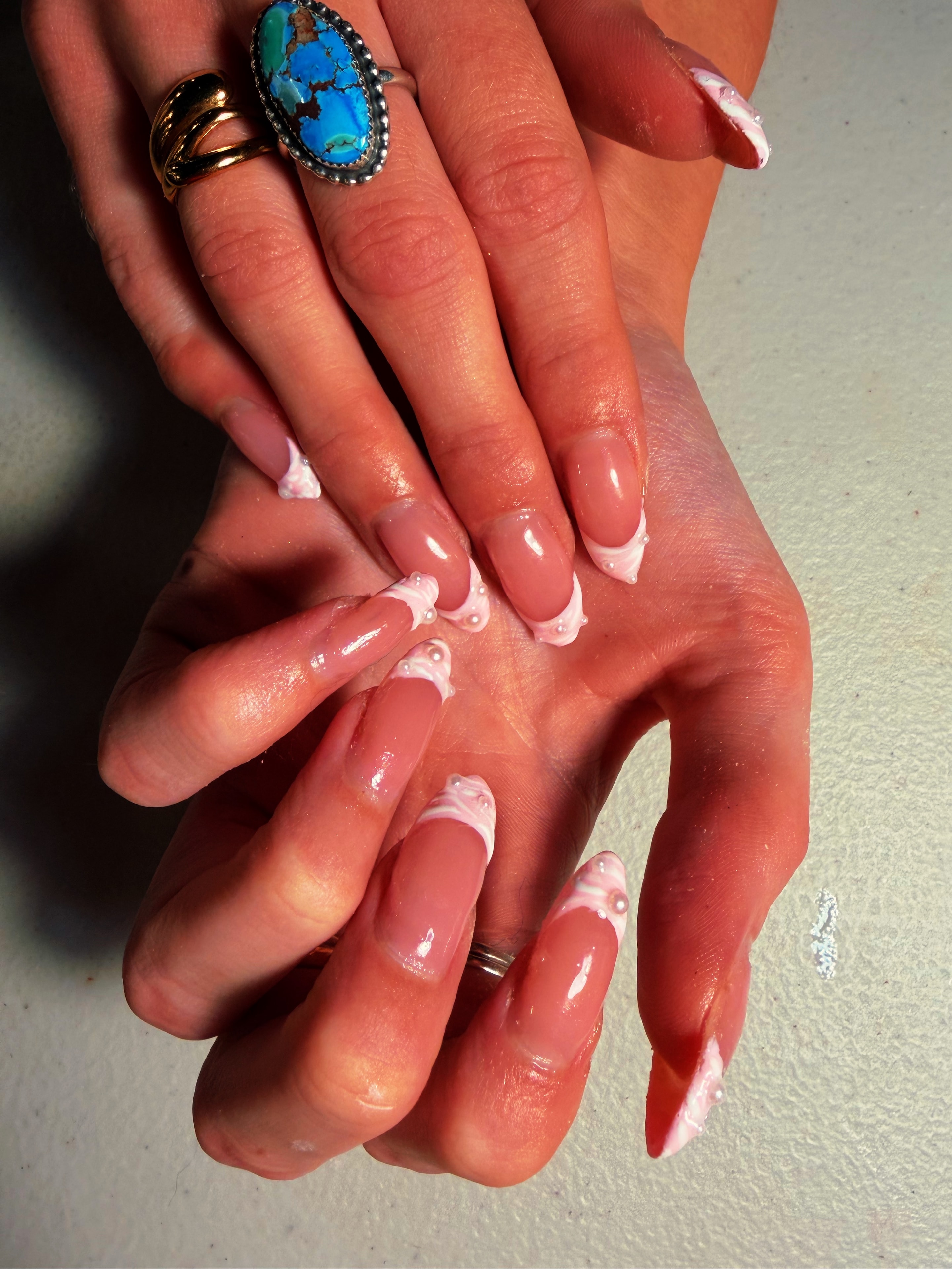 Colorful nail art